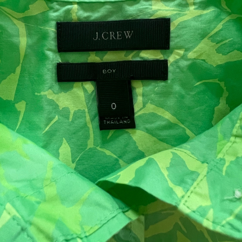 J.Crew Leaf Button Down (0) - Picture 3 of 7